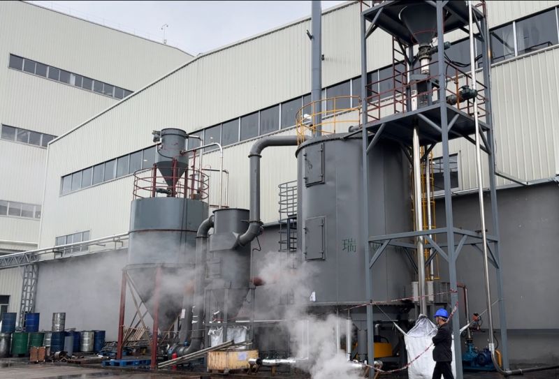 盤式干燥機處理負極材料工程